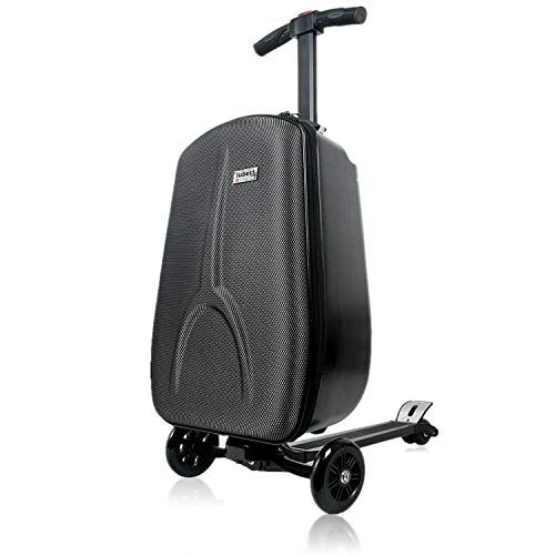 iubest Luggage Carry On Scooter Suitcase for Kids