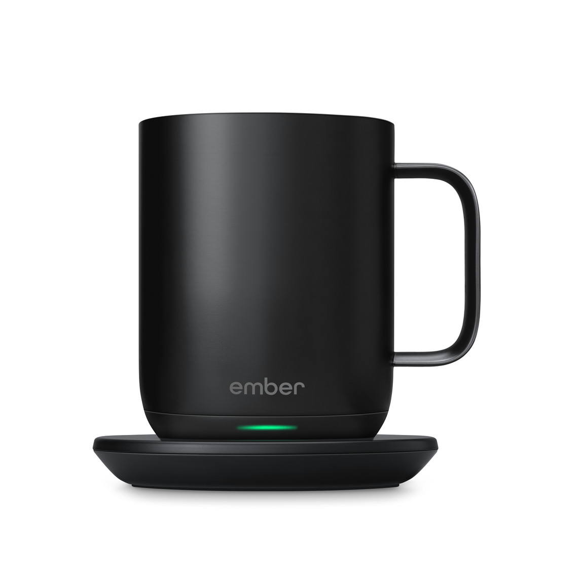 Ember Temperature Control Smart Mug 2 in White, displayed on a table.